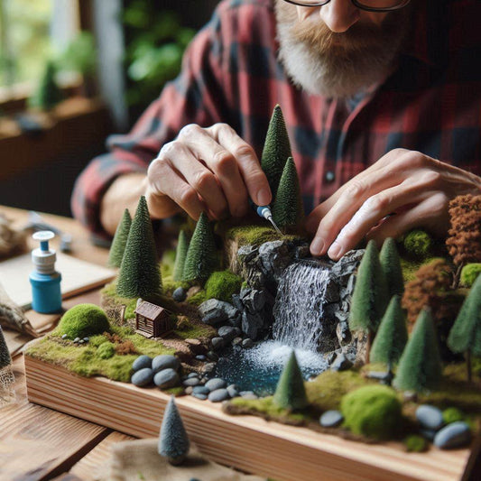 Creating Water Effects Without Using Resin