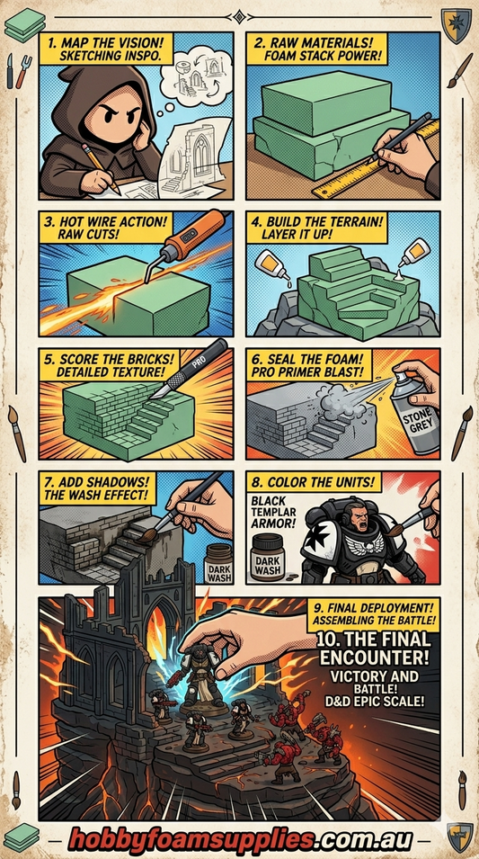 From Foam to Fortress: The Ultimate Guide to Building Epic Wargaming Dioramas