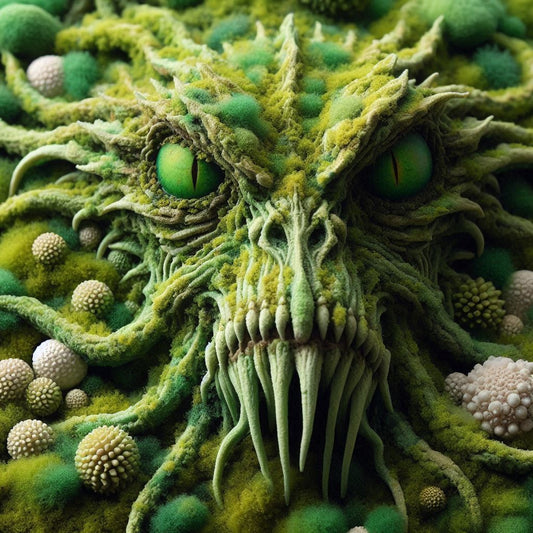 Creating realistic moss and algae effects on XPS Foam