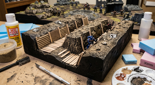 The Ultimate Guide: Building Grimdark Trenches with XPS Foam