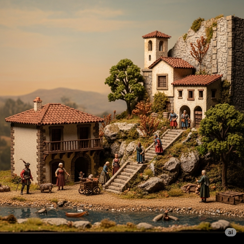 A diorama is more than a model—it's a miniature world frozen in time ...