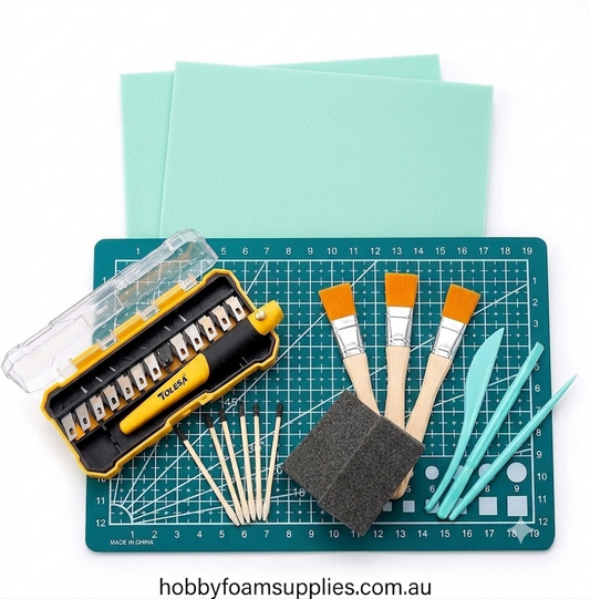 School Project Diorama Kit with XPS foam and tools" to help capture long-tail image search traffic from parents looking for project ideas
