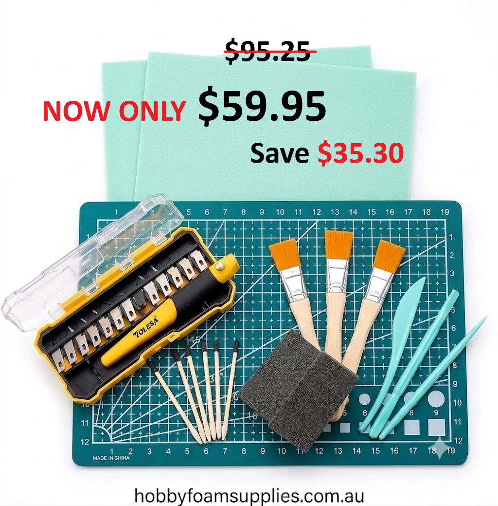 The School Project Survival Bundle | XPS Foam & Diorama Tool Kit