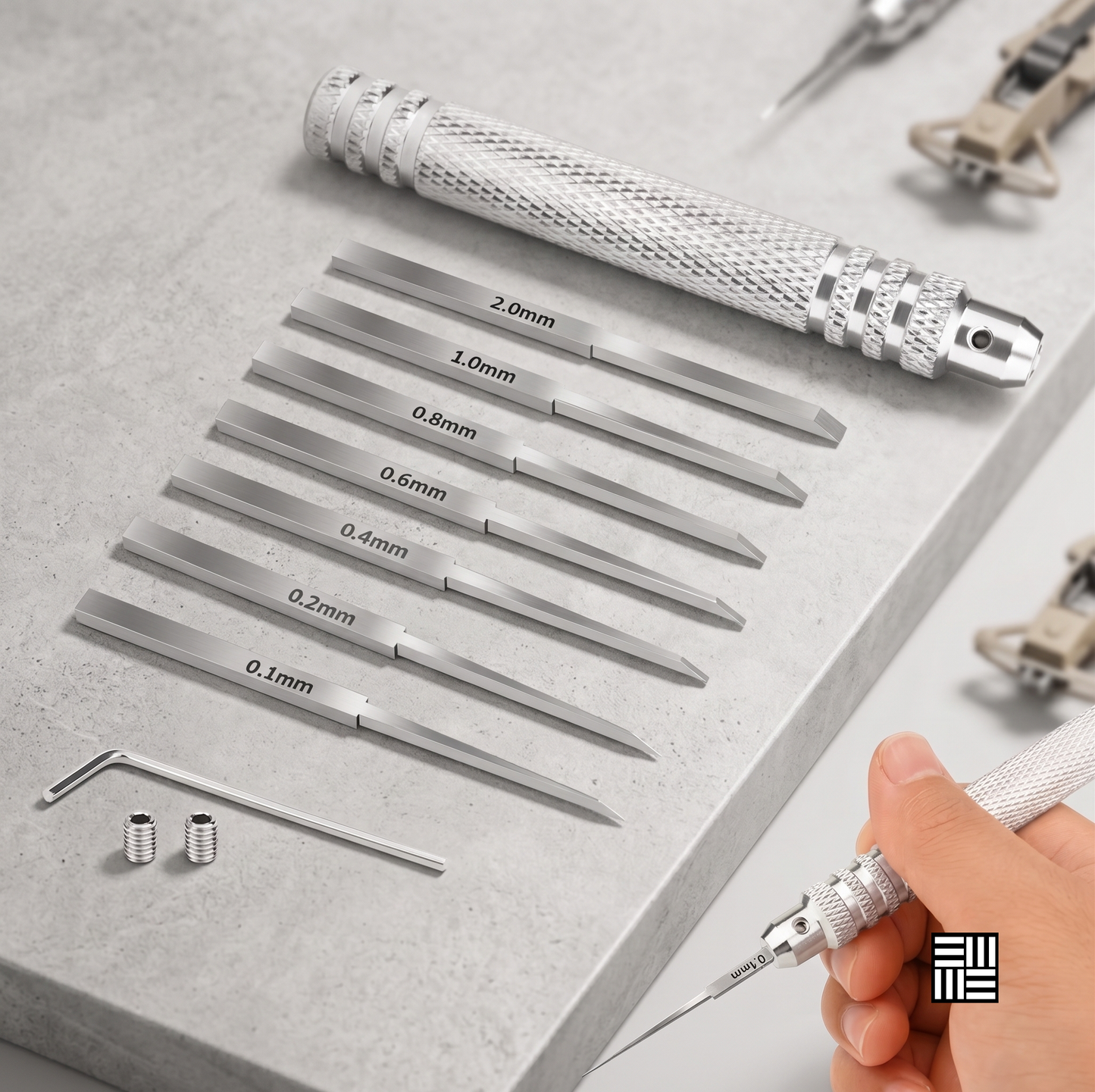 Ultimate Precision Detailing & XPS Foam Multi-Use Carving & Scriber Tool Kit